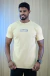 CAMISETA AZTEC BÁSICA SUEDINE BEGE