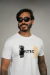 CAMISETA AZTEC LONGLINE BRANCA NOME BANDEIRA - comprar online