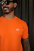CAMISETA AZTEC BÁSICA SUEDINE LARANJA - comprar online