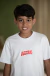 CAMISETA AZTEC INFANTIL BRANCA