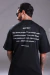 CAMISETA AZTEC OVERSIZED PRETA NOME - comprar online