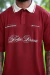 CAMISETA AZTEC POLO OVER VINHO - comprar online