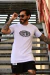 CAMISETA AZTEC LONGLINE BRANCA DESENHO - comprar online