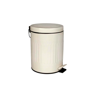 Cesto de acero retro 5 Litros beige - comprar online