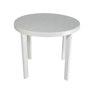 Mesa Circular antillas 90 cm Voss 2000 Blanca