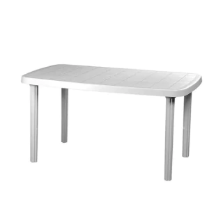 Mesa Voss 2000 Rectangular Margarita 1.35 x 80 blanca