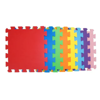 Placa de goma eva encastrable de 1 m x 1 m x 10 mm de espesor