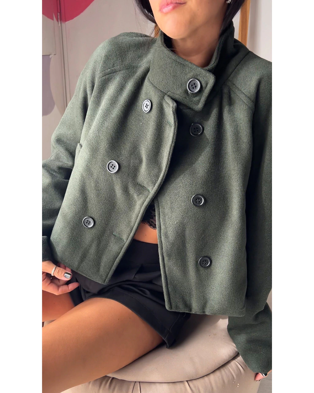 Tapado Corto Luna Verde