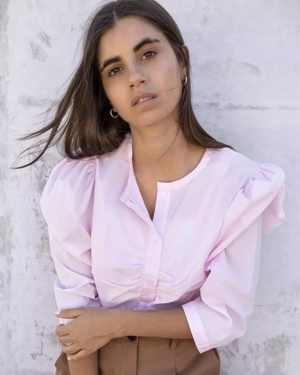 Camisa Molly Rosa