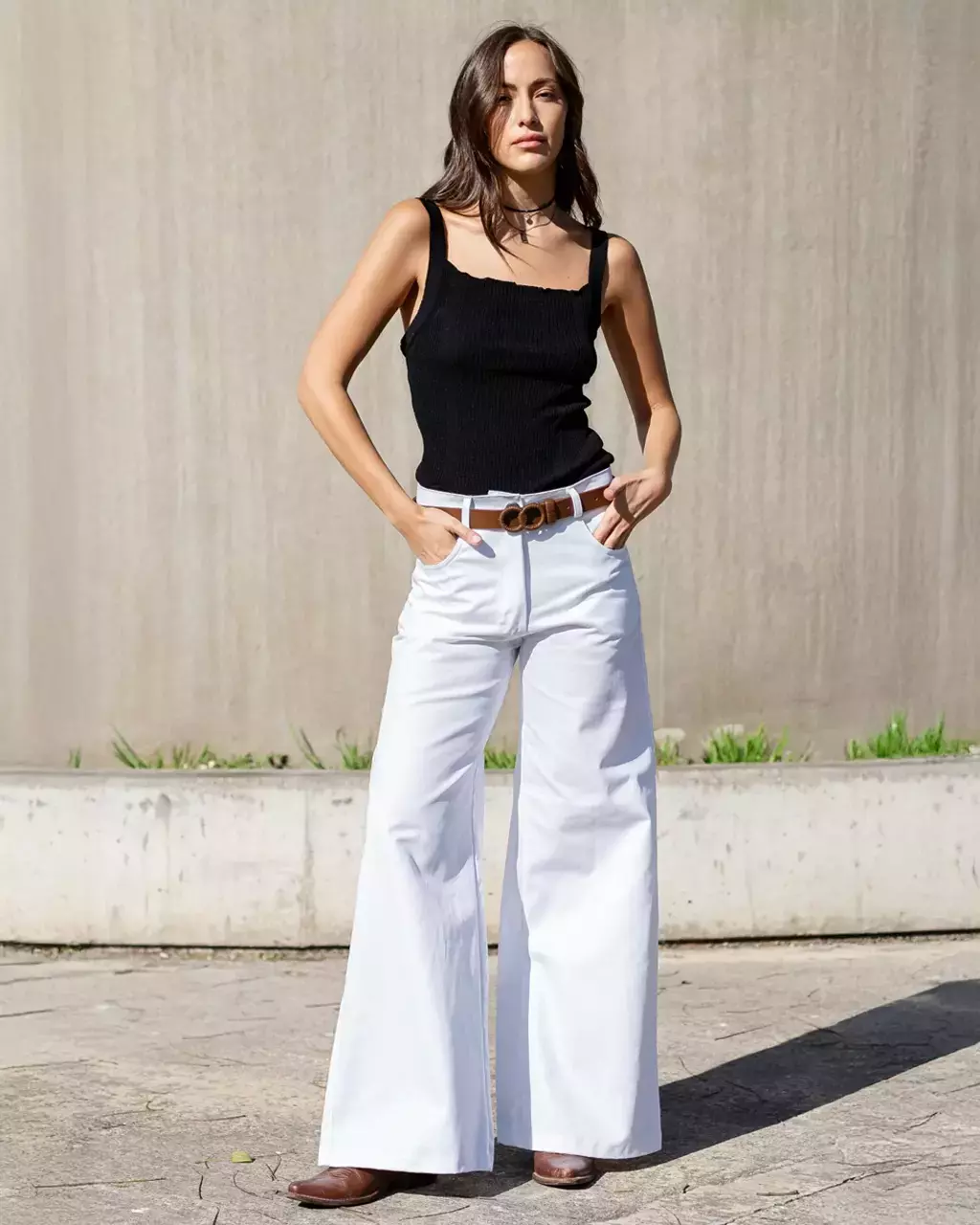 Pantalón Tribeca blanco