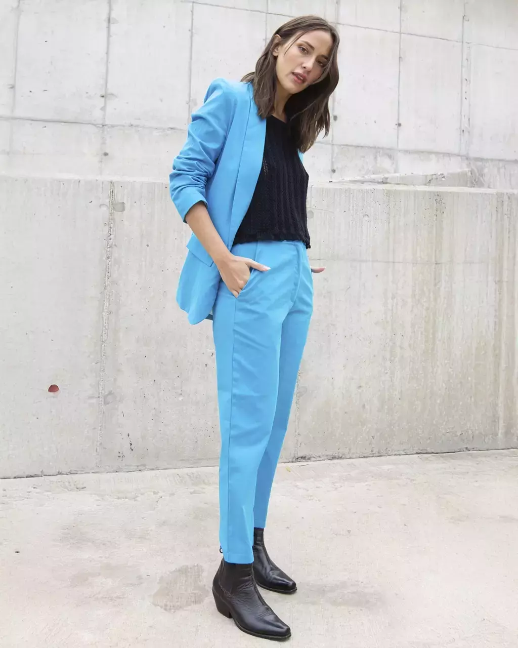 Pantalón Alina Turquesa