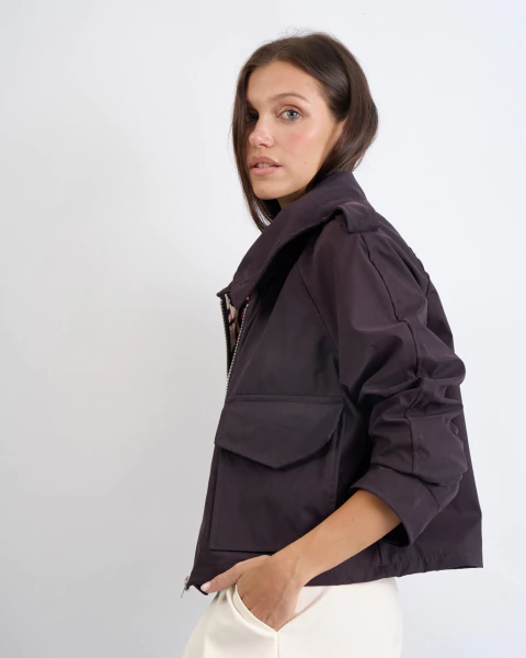 Chaqueta Electra Borgoña