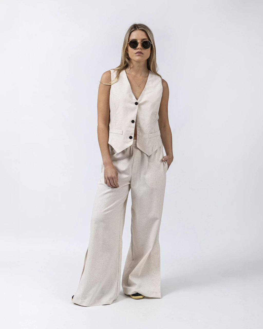Pantalon Miko piedra