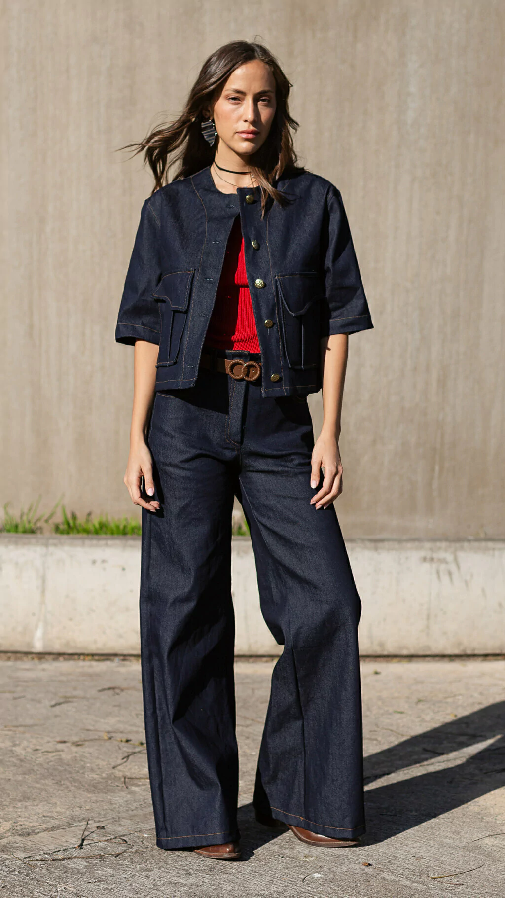 Campera Tribeca Jean Corta
