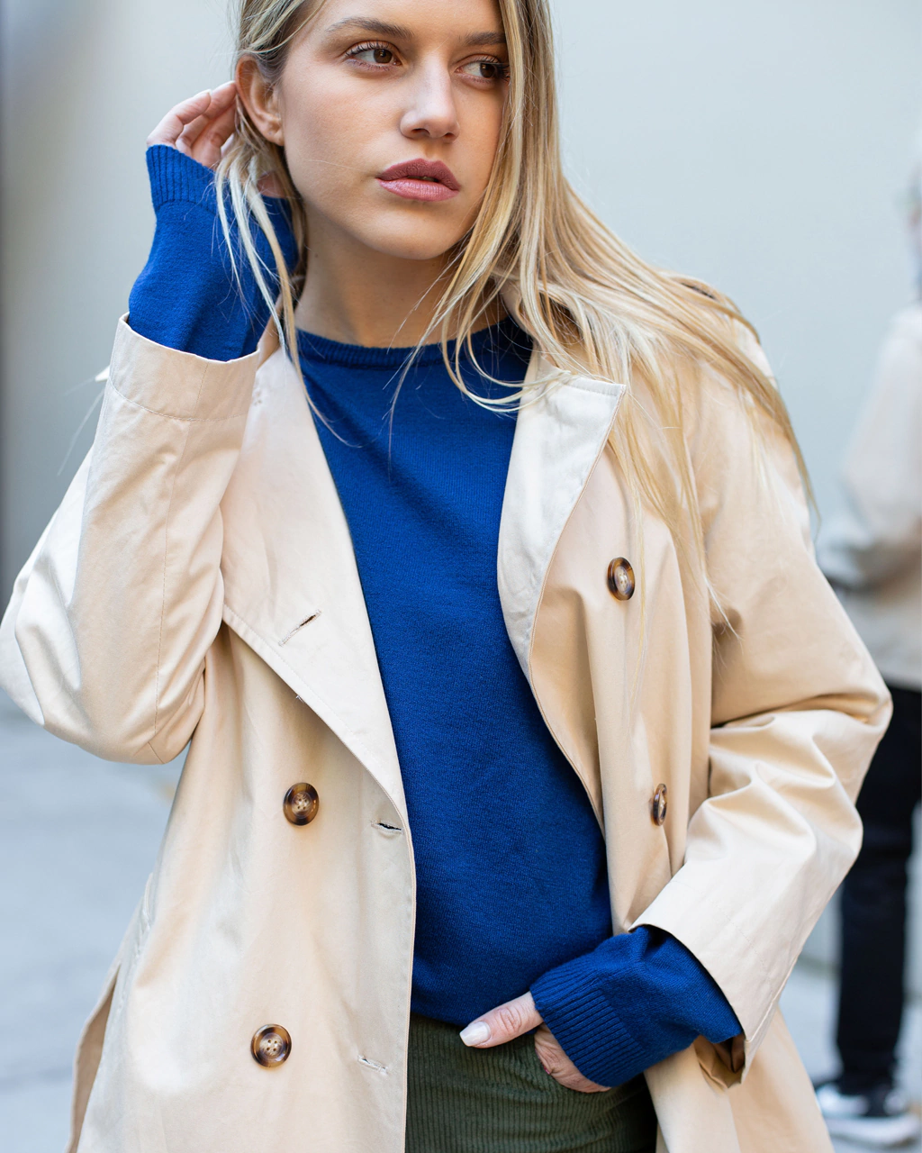 Trench Forcis beige