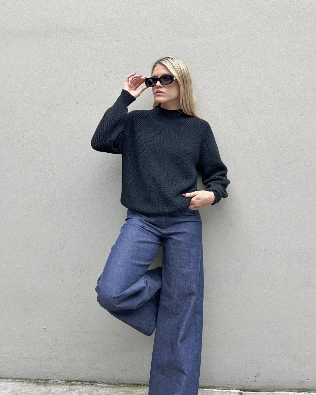 Sweater Amy negro