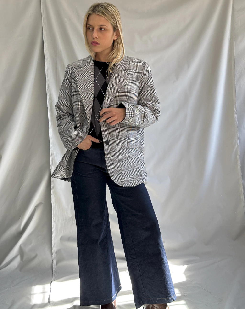 Blazer Soho Principe de Gales
