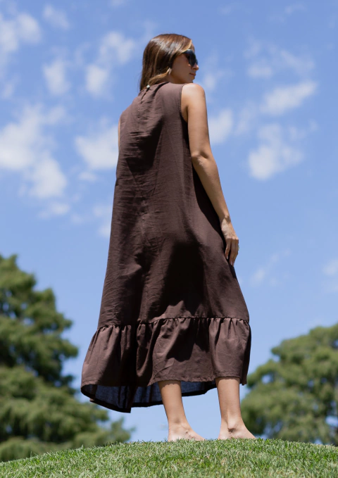 Vestido Jackie chocolate