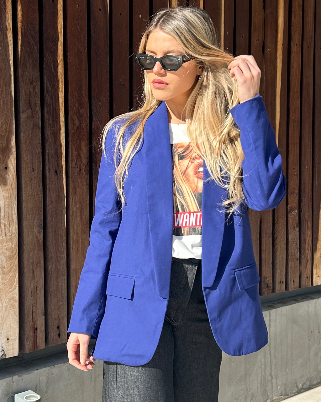 Blazer London Azul Klein