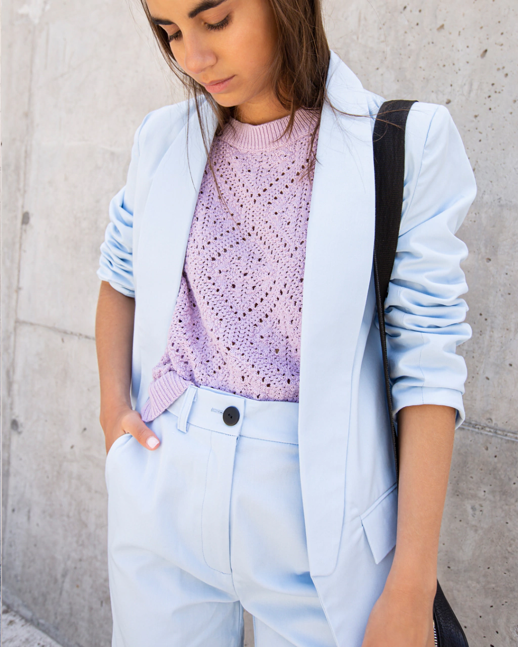 Blazer London Celeste