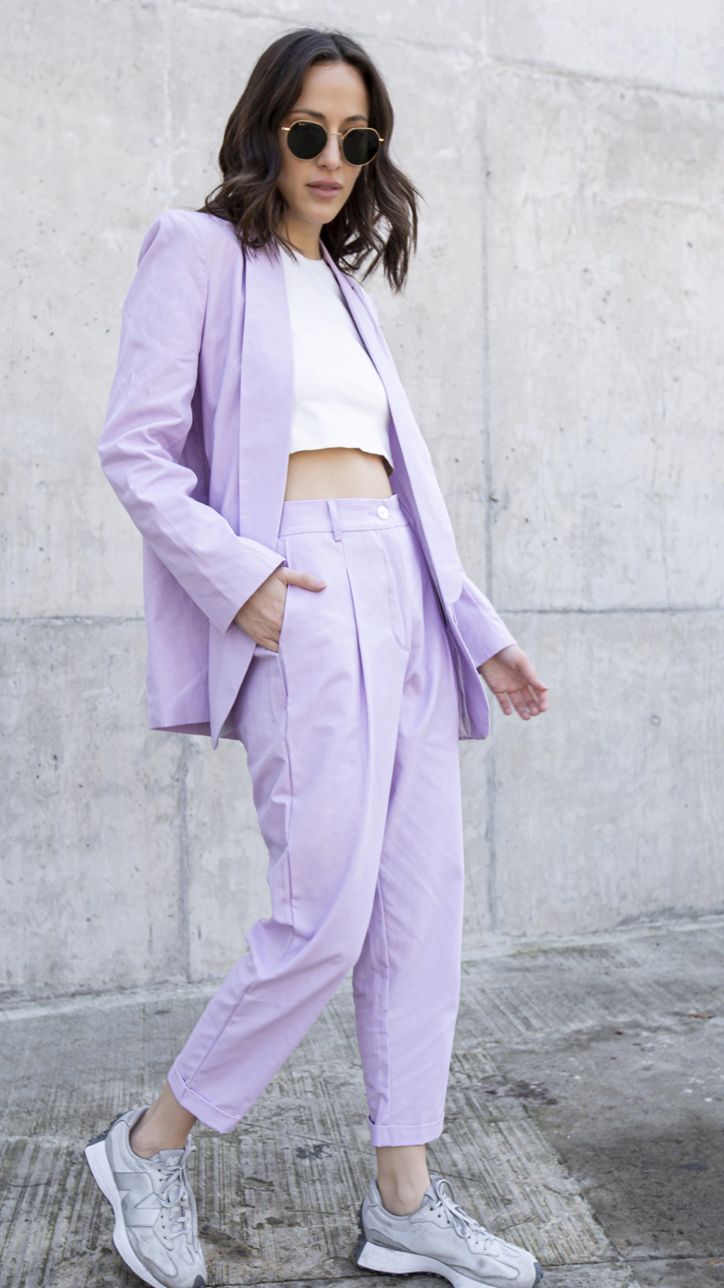 Pantalon Felix Lila