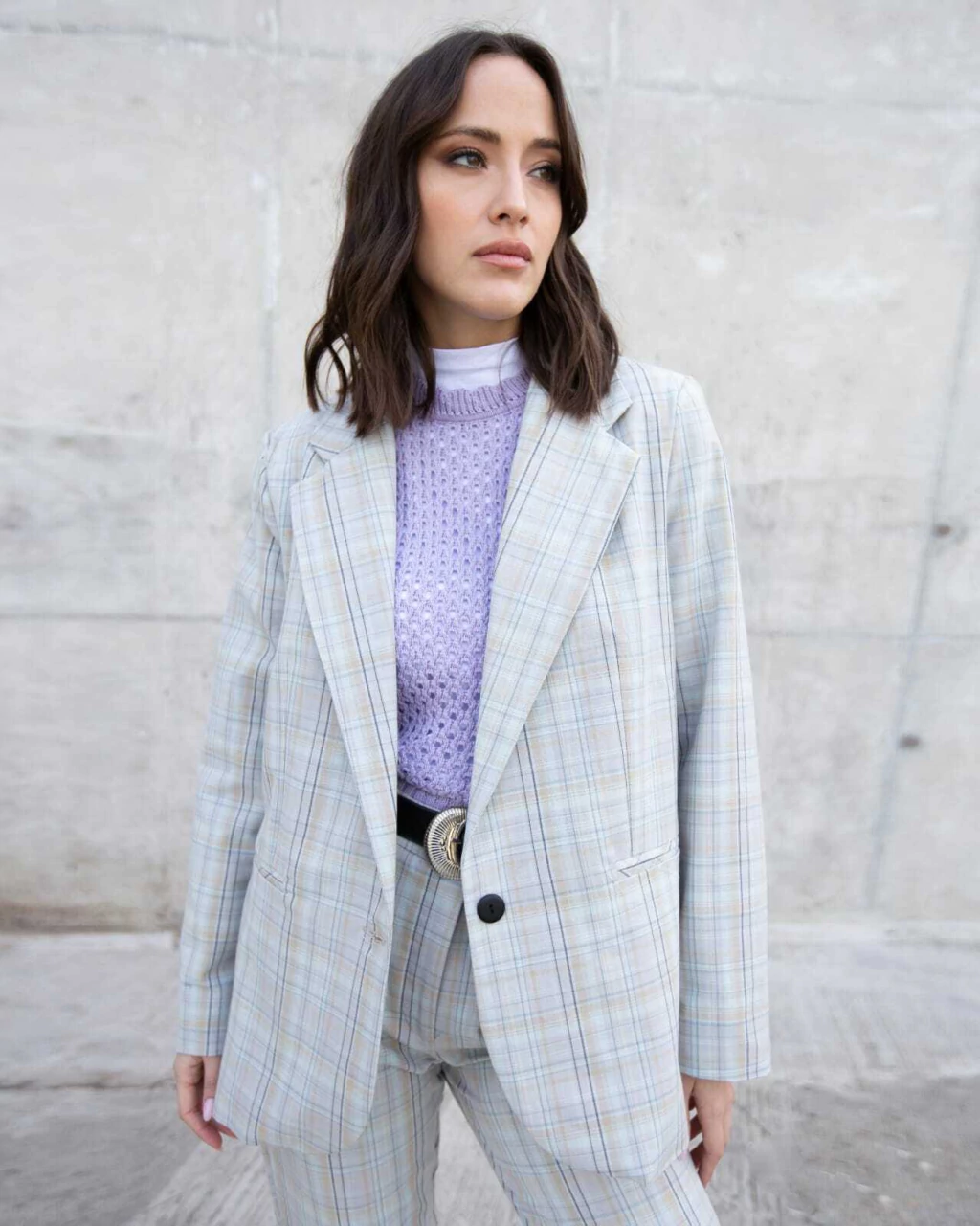 Blazer Soho Cuadrille Beat Claro