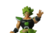 Dragon Ball Super - Boneco Broly 17cm - comprar online