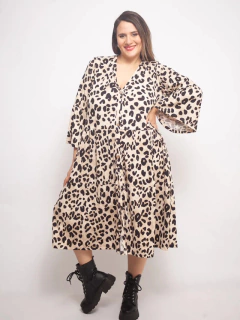VESTIDO CAMISERO ESTAMPADO ART 346