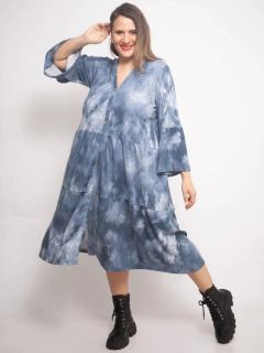 VESTIDO CAMISERO ESTAMPADO ART 346