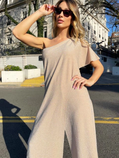 MONO BUSTIER DE LUREX CHAMPAGNE ART 419 - Al Aniz 