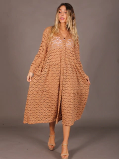 VESTIDO KIMONO CROCHET ART 514 - tienda online