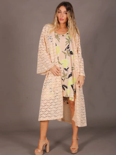 VESTIDO KIMONO CROCHET ART 514