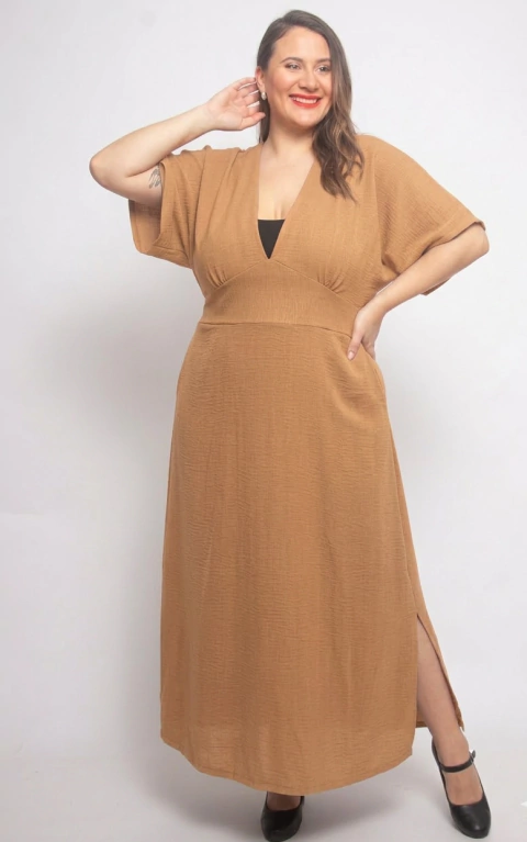 VESTIDO IMPERIO LARGO FIESTA ART 592 - Al Aniz 