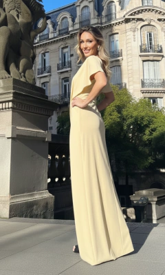 MONO BUSTIER AMARILLO PASTEL ART 426 en internet