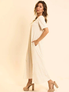 VESTIDO TOBY LARGO RAYADO ART 24 en internet