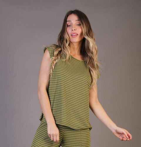 REMERA RAYAS A1 - ART 547