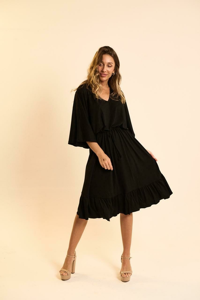 AMANDA CREPE VISCOSA NEGRO - ART 553 thumbnail 2