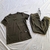 Uniforme Quirúrgico Caballero Verde Cazador