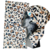 Animal print corazones