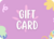 GIFT CARD
