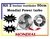 Kit 2 Buchas Ventilador 50cm Mondial Power Turbo Oferta! - loja online
