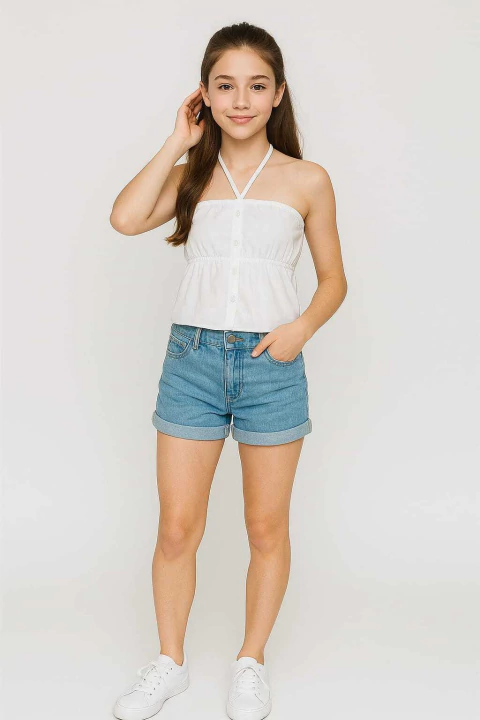 Bata Tricoline Branca