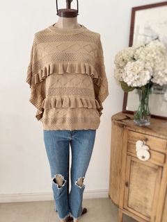 Remera Tejida Penelope Camel - Marucca