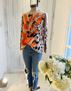 Sweater López Naranja - comprar online