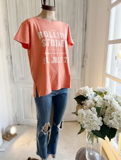 Remera Rolling Naranja - comprar online