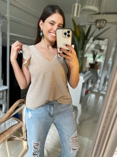 Blusa Bruna Dorada de Lurex (copia)