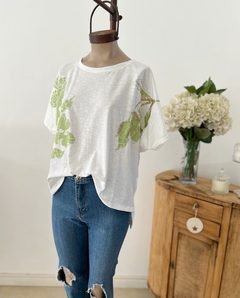 Remera Tina lentejuelas Doradas en internet