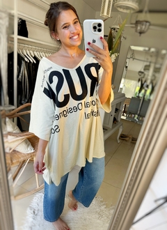 Remera Crush Beige - Marucca