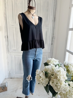 Remera Fidelina Negra - comprar online