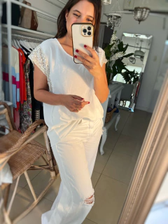 Blusa Susana Blanca - comprar online